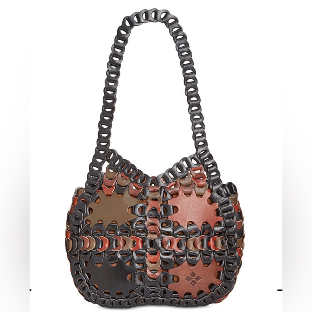 Patricia Nash Multicolor Woven Hobo Bag